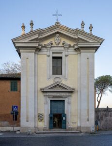 イタリアの教会の正面