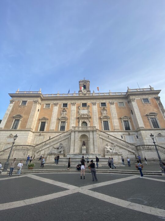 ローマのカンピドリオ広場の建物